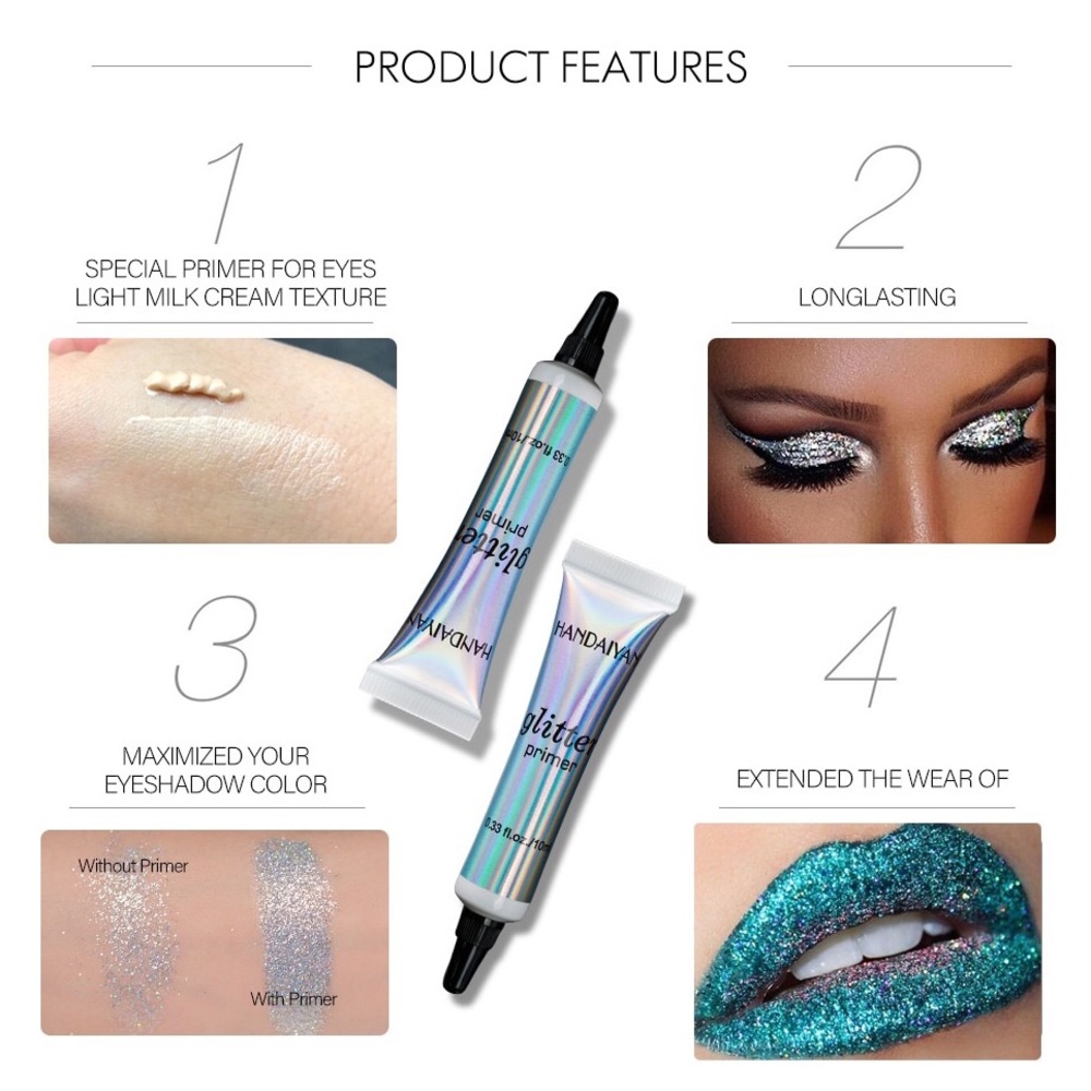NEW Lasting Creamy Eye Make-up Glue Primer Base - Picture 5 of 8